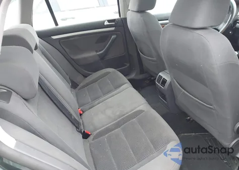 2009 Volkswagen Jetta 2.5L S из США, поврежденный, VIN 3VWMZ71K79M345646